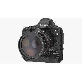 Canon 1DX with Zoom Lens 24 70 3D model